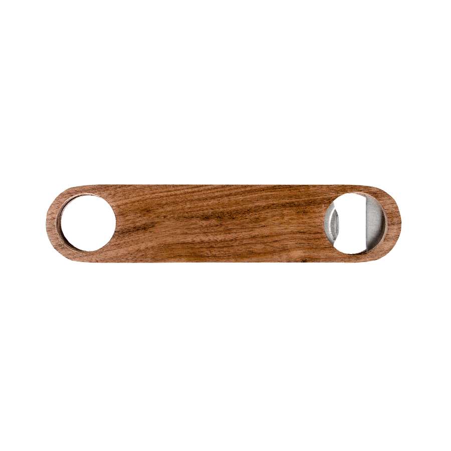walnut bottle opener