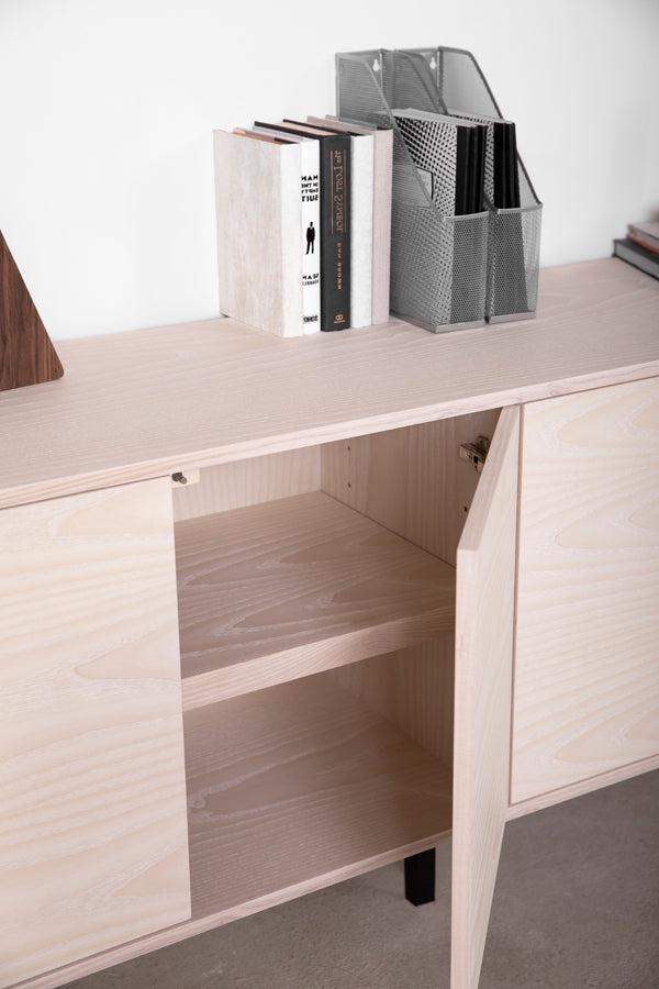 modern solid wood cabinet