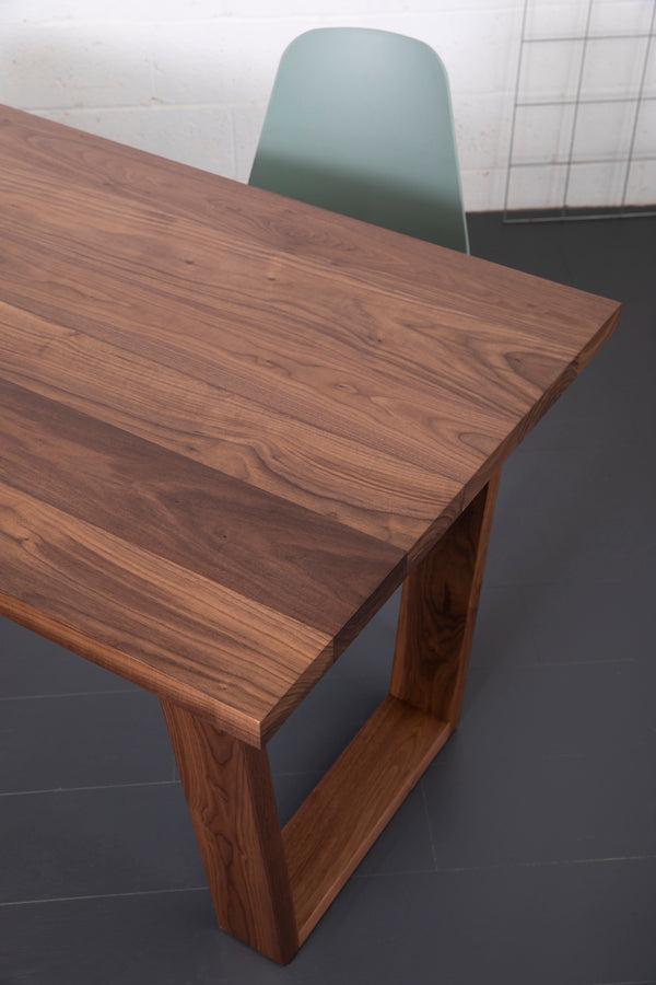 modern handmade wood table